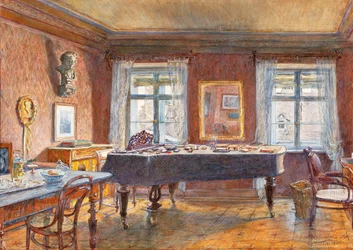 J. Brahms, Piano Room